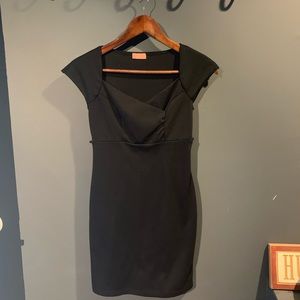 Mini black dress